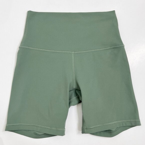 Lululemon Align High-Rise Short 6" Grey Eucalyptus - Picture 1 of 5